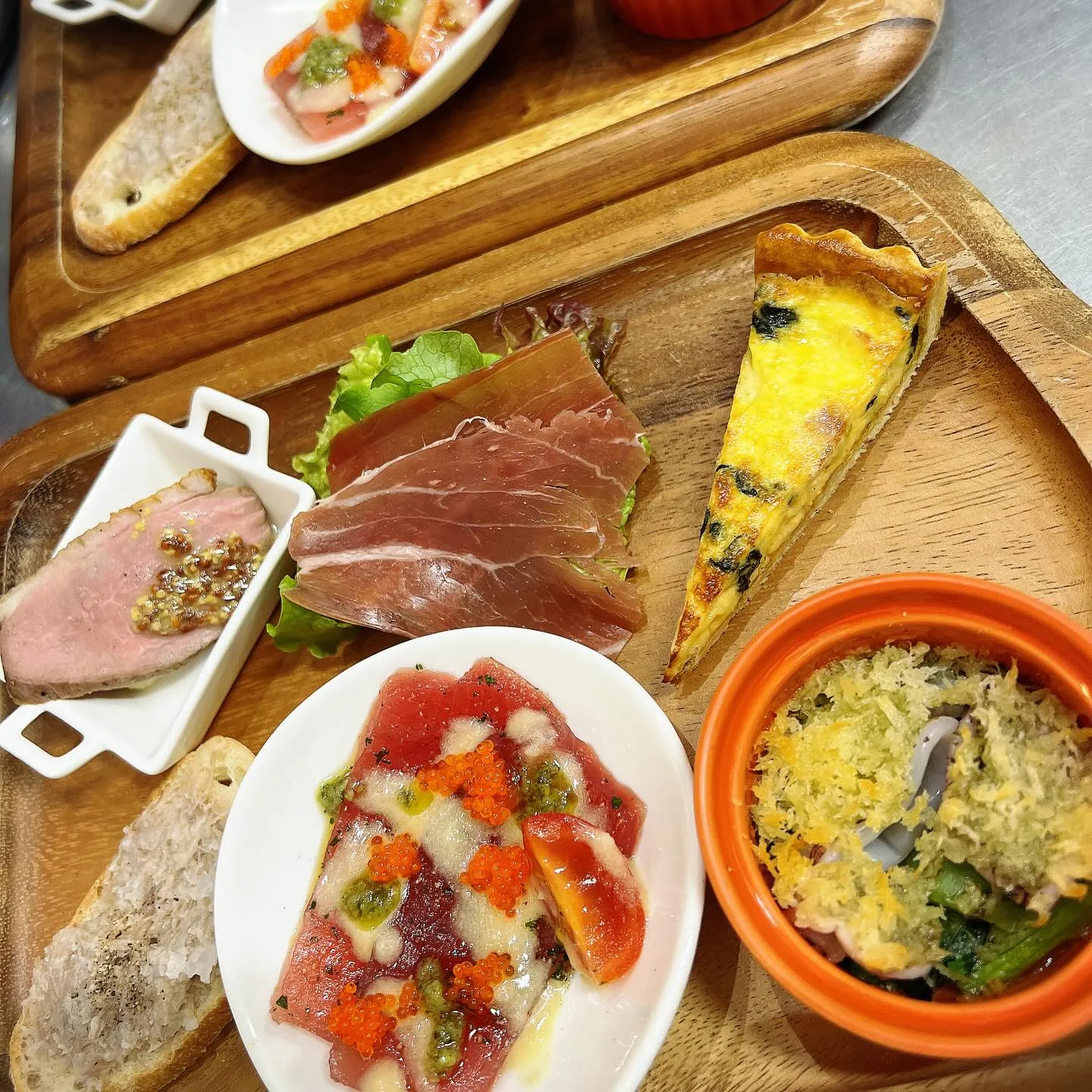 《 ビストロＡコースのお魚料理 》