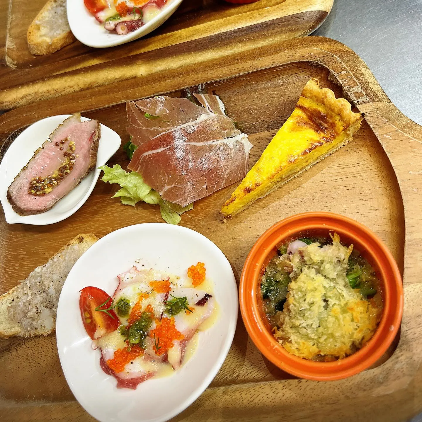 《 ビストロＡコースのお魚料理 》