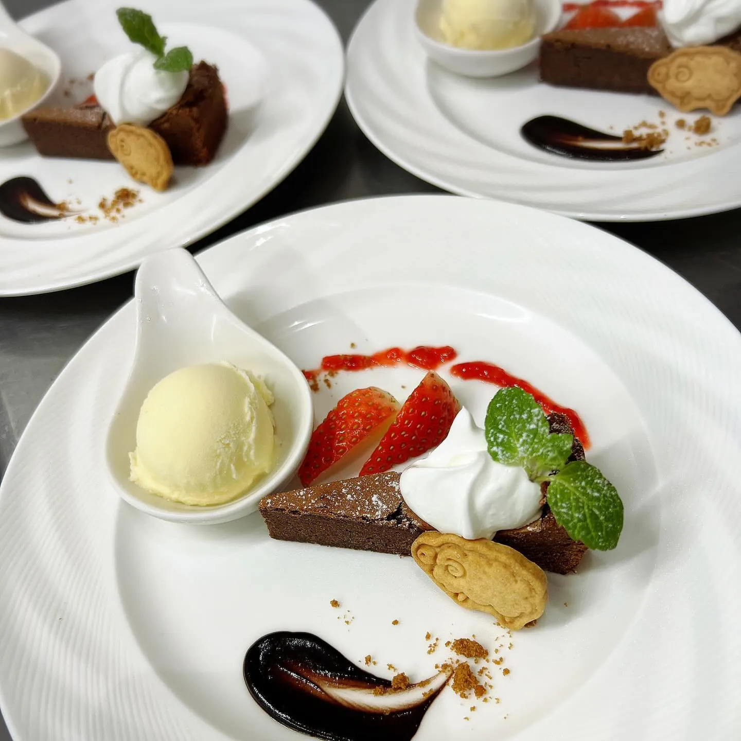 《 ビストロＡコースのお魚料理 》