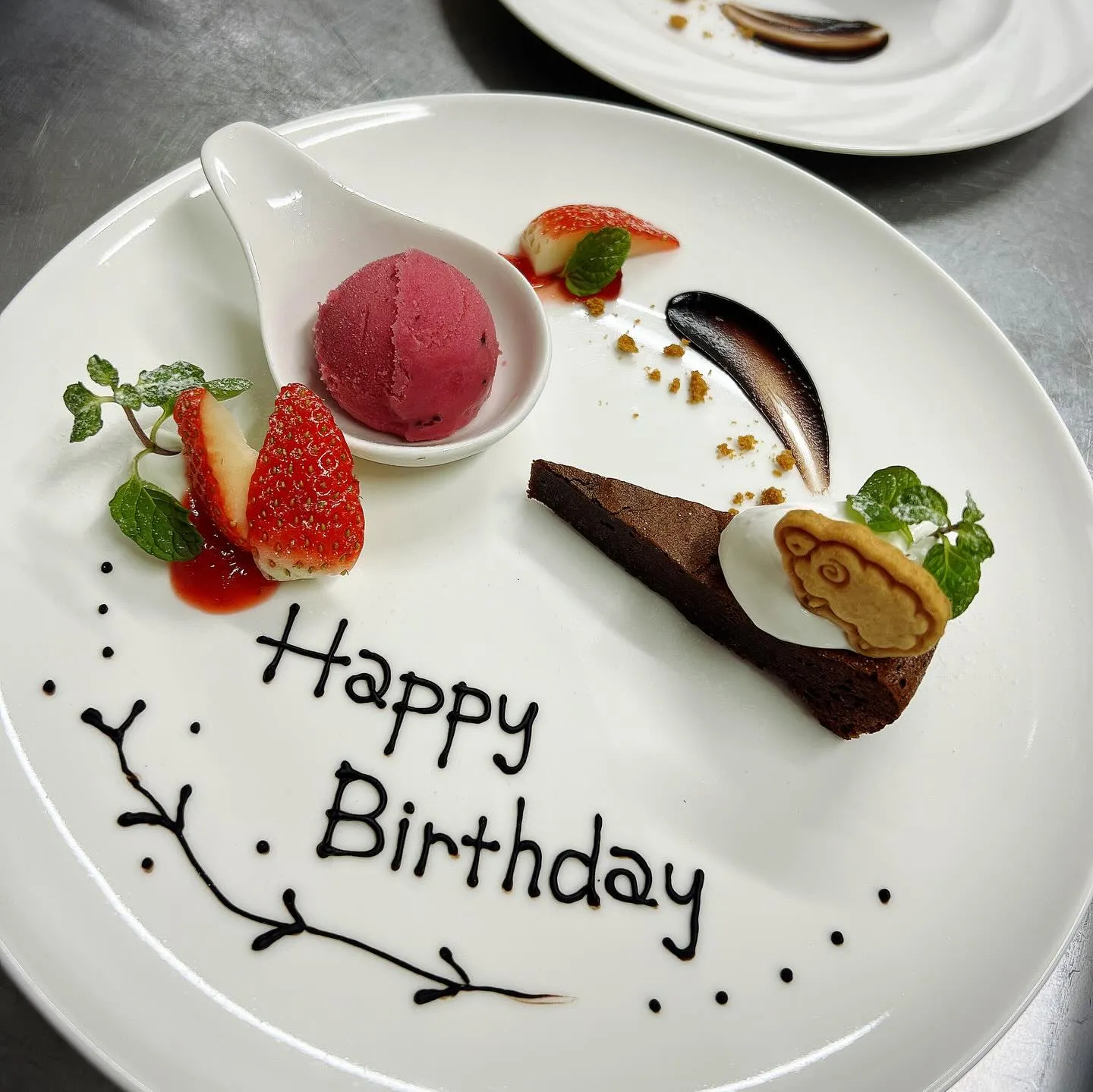 《 ビストロＡコースのお魚料理 》