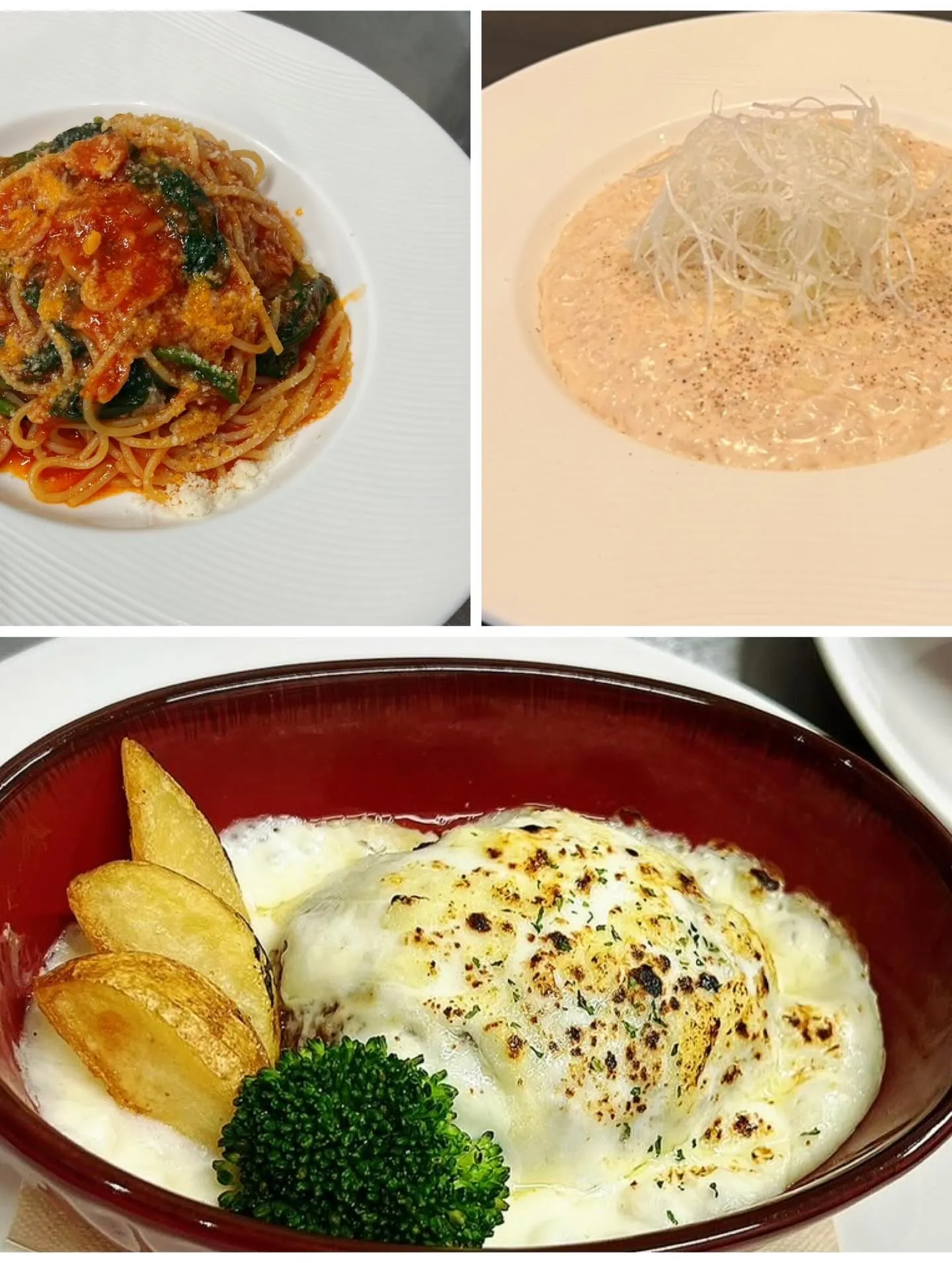 《 白髪ネギと明太子のクリームリゾット 》