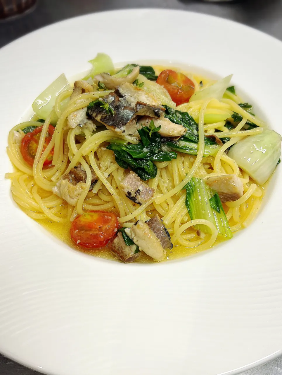 《 今年もやります🐟さんまのパスタ 》